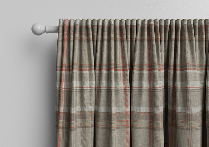 Macrae, Brown Tartan - Made to Measure Curtains - Image 10